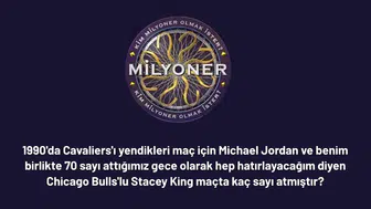 Stacey King Cavaliers maçında kaç sayı attı?