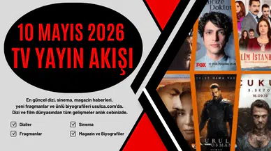 10 Mayıs Pazar TV Yayın Akışı | Bugün Kanallarda Hangi Diziler Var?