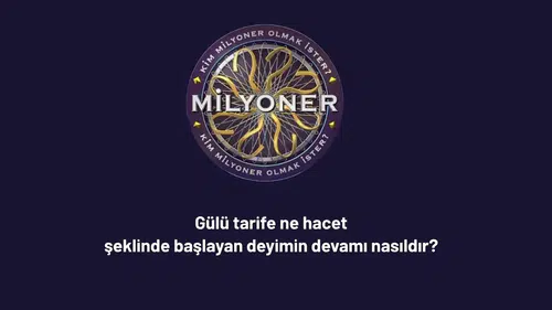 “Gülü tarife ne hacet” deyimi nasıl devam eder?